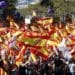 60.000 madrileños marcharon el domingo para rechazar posible amnistía a líderes independentistas