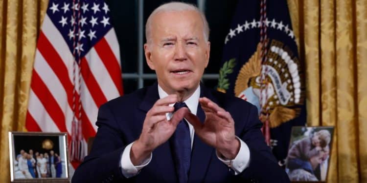 Desde el Despacho Oval, Biden pidió apoyo económico para Israel y Ucrania por la “seguridad” de EEUU
