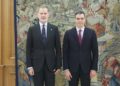 Felipe VI de España no disimuló: las expresiones del Rey en la toma de posesión de Sánchez