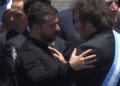 En video: El efusivo abrazo entre Milei y Zelenski que no pasó desapercibido