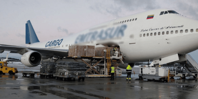 EEUU dice que ha tomado posesión de un Boeing 747 que Irán vendió ilegalmente a Venezuela