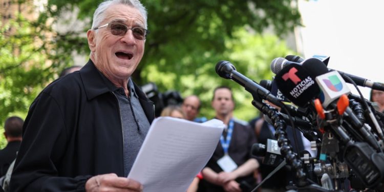 Síndrome anti-Trump: Robert De Niro se suma al grupo de alarmistas que "temen" por el regreso del republicano a la Casa Blanca