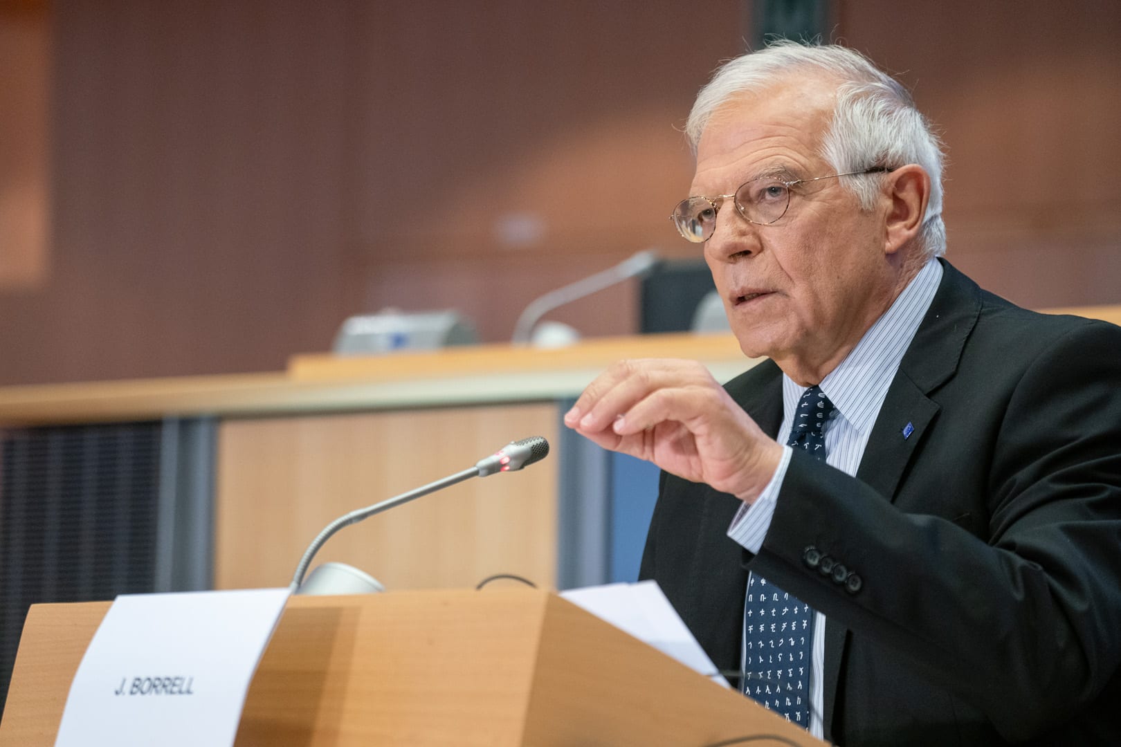 El alto representante de la Unión Europea (UE) para Asuntos Exteriores, Josep Borrell.