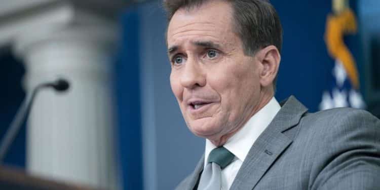 Foto de archivo del portavoz del Consejo de Seguridad Nacional de la Casa Blanca, John Kirby.