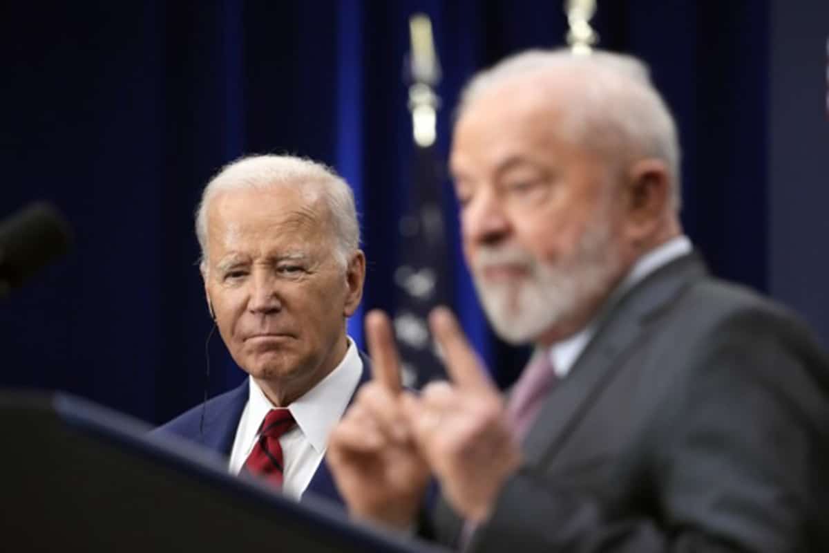 Joe Biden y Lula DaSilva