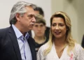 Fabiola Yañez y Alberto Fernandez