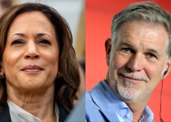 Aumentan las cancelaciones a Netflix tras sustanciosa donación de cofundador a Kamala Harris