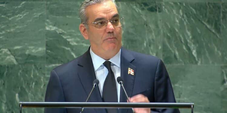 Abinader llamó a la transparencia electoral en Venezuela desde la ONU