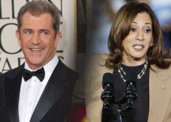 Mel Gibson apoya a Trump: "Kamala tiene el coeficiente de un poste"
