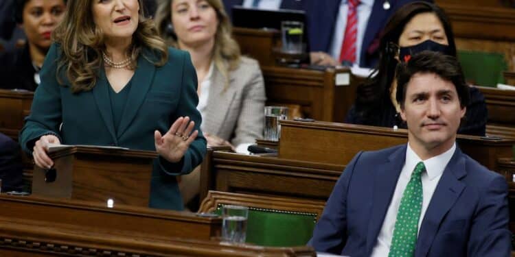 La dimisión de Freeland: ¿El principio del fin para Trudeau?
