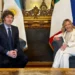 Milei en Roma: Encuentro con Meloni y Premio Milton Friedman