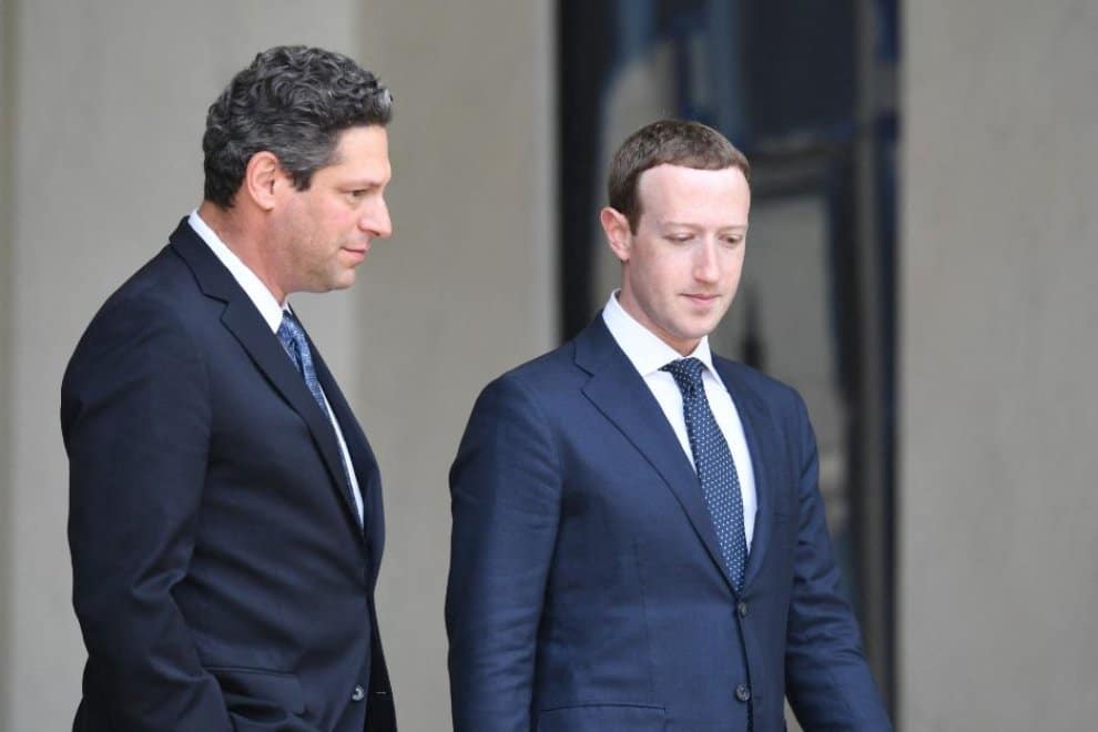 Joel Kaplan junto a Mark ZuckerbergAlain Jocard / AFP