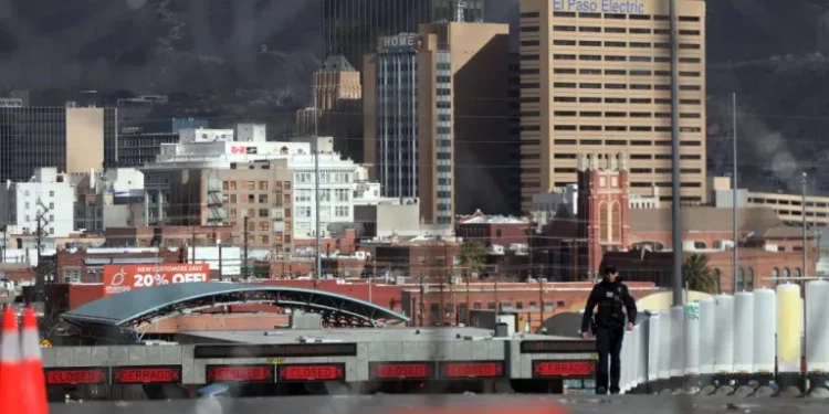 Refuerzo de seguridad en la frontera entre EE.UU. y México previos a la investidura de Donald Trump