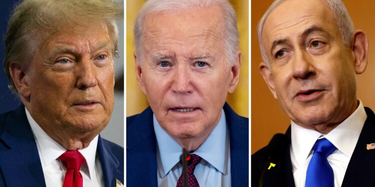 Netanyahu agradeció a Biden y a Trump por su papel en el acuerdo de alto al fuego en Gaza