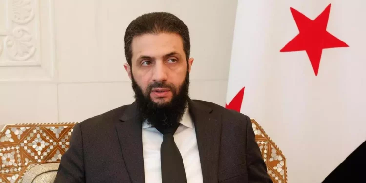 Líder de facto Al Sharaa, nombrado presidente de Siria