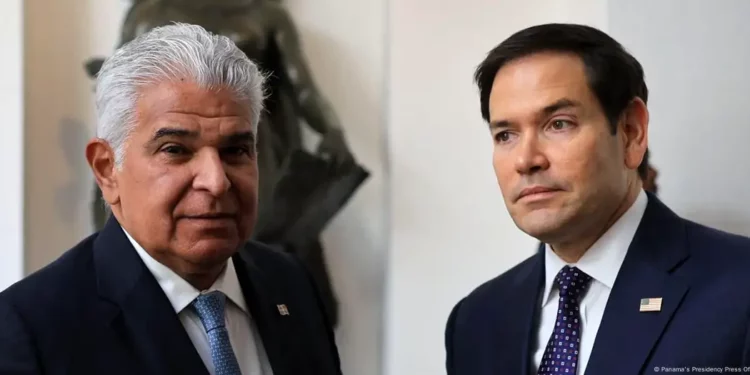 Rubio presiona a Panamá ante la presencia china en el Canal